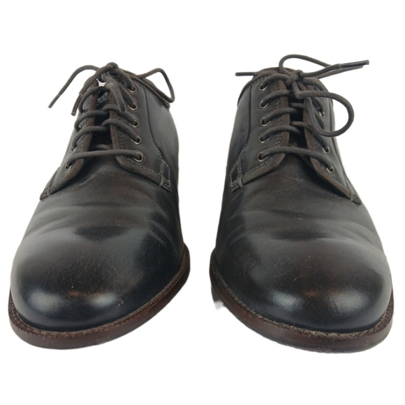 Cole Haan Warner Grand 360 8.5 Blue Brown Mens Postman Oxford Leather Lace Up - Picture 13 of 15